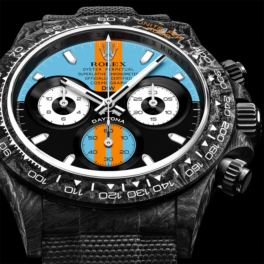 Заказать DiW  Rolex Daytona Gt Blue  