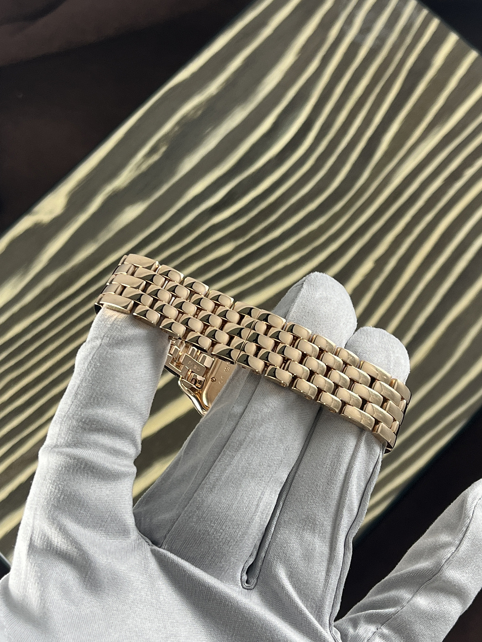 Часы Cartier  Panthere Medium Rose Gold Diamonds  WJPN0009