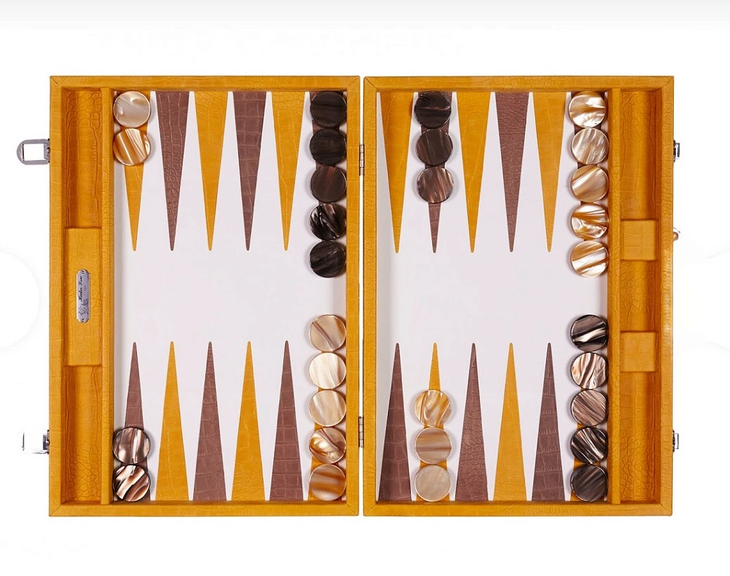 Сумки и аксессуары Hector Saxe Paris  Backgammon Competition Alligator  