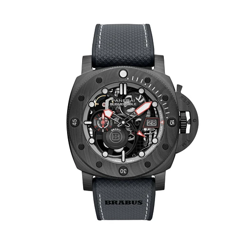 Часы Panerai  Officine Submersible S Brabus Black Ops Edition  PAM01240