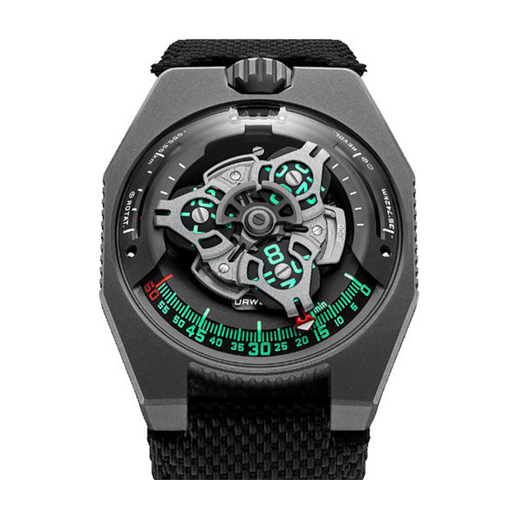 Часы Urwerk  Limited Edition  UR-100 GunMetal