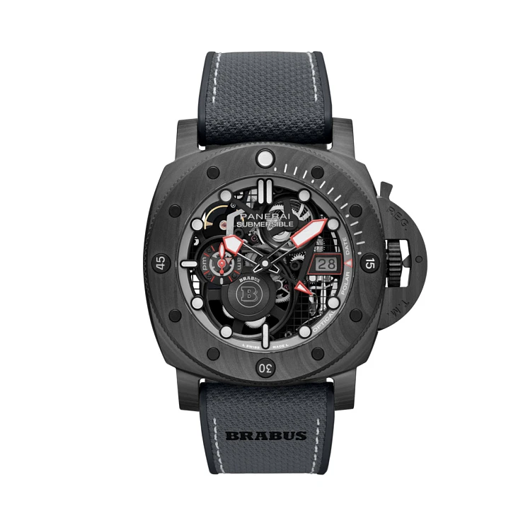 Часы Panerai  Officine Submersible S Brabus Black Ops Edition  PAM01240