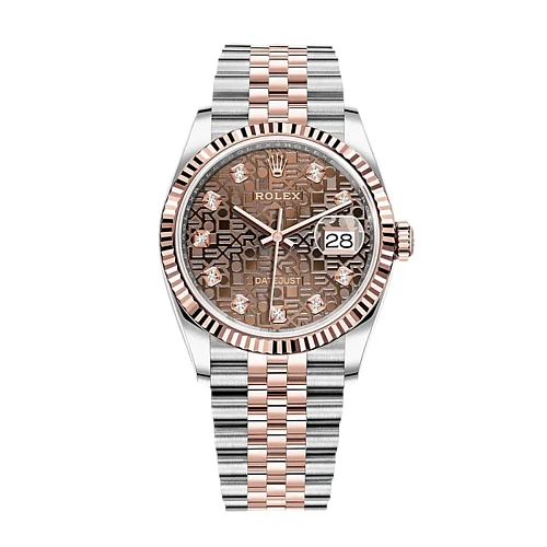 Часы Rolex  Oyster Perpetual Datejust 36 Mm Rolesor Oystersteel And Rose Gold  126231