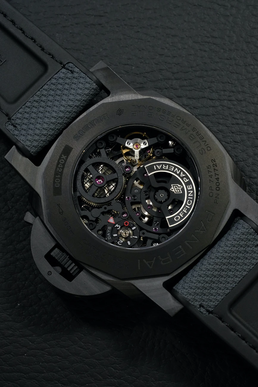 Часы Panerai  Officine Submersible S Brabus Black Ops Edition  PAM01240