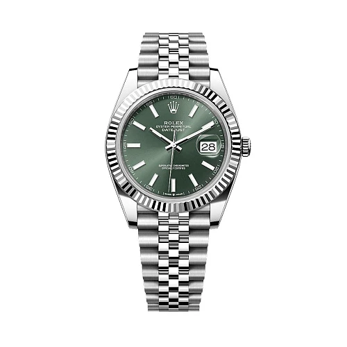 Часы Rolex  Datejust 41Mm Mint Green   126334