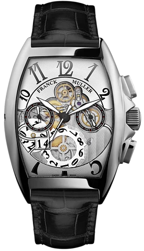 Заказать Franck Muller  Mens Collection Cintree Curvex Grande Date  8083 CC GD SQT 5N B
