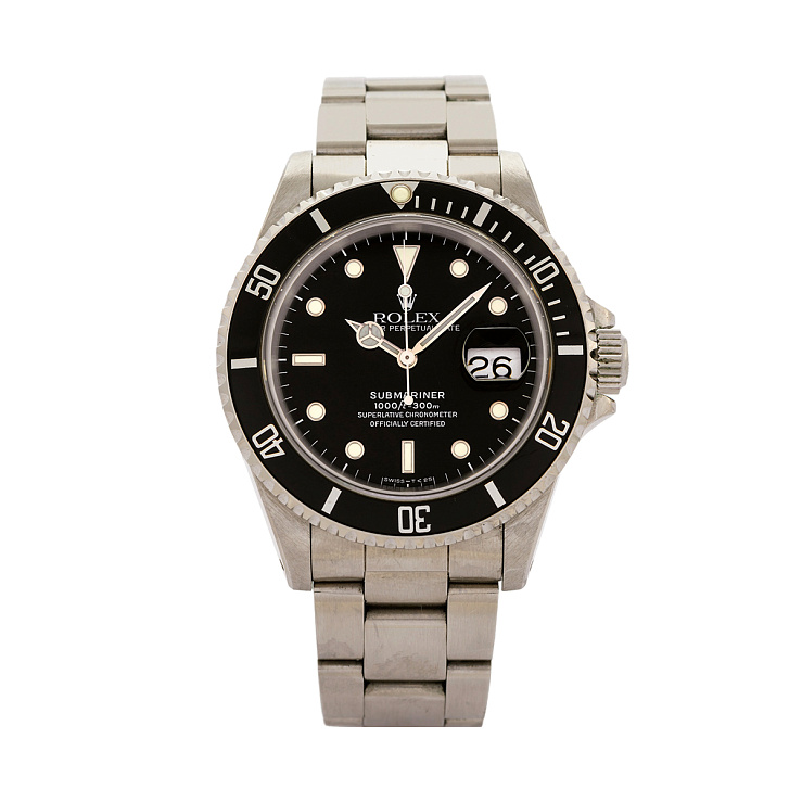 Часы Rolex  Submariner 40Mm U-Series 1997 Year  16610 Tritium