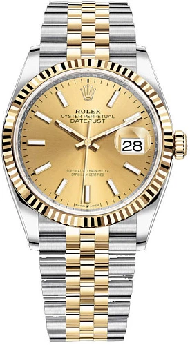 Часы Rolex  Datejust 36 Oyster  m126233-0015
