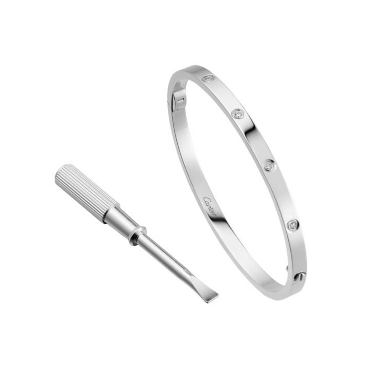 Украшение Cartier  Браслет Love, Small Model, 10 Diamonds  B6048017 