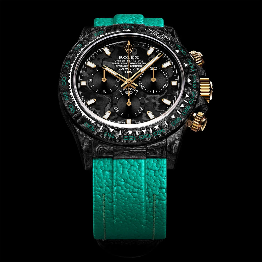 Заказать DiW  Rolex Daytona 40 Mm Emerald Carbon  