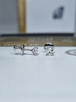 Украшение GIA  Серьги 0,30/0,32 сt. I/VS2 (Round Diamonds)   