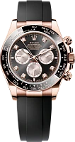 Часы Rolex  Сosmograph Daytona Oysterflex Black Dial And Diamonds  126515LN