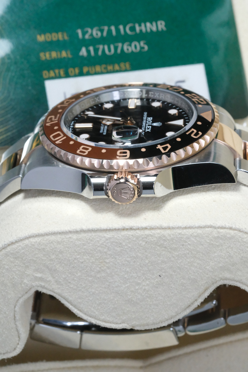 Часы Rolex  Gmt Master Rootbeer Two Tone  126711CHNR