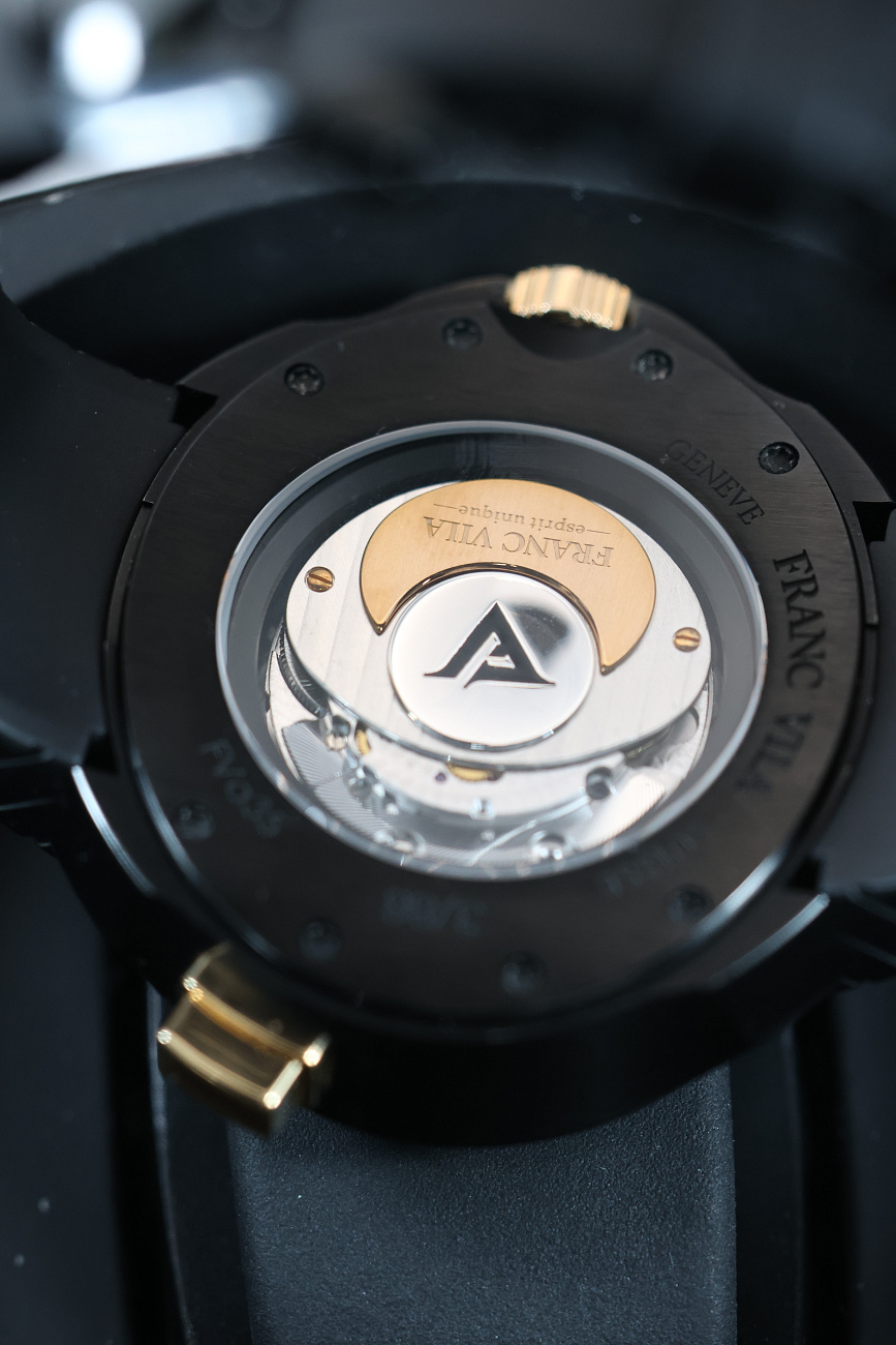 Часы Franc Vila  FVA35 SUPERSONICO 5-MINUTE REPEATER Black PVD  FVA35 SUPERSONICO