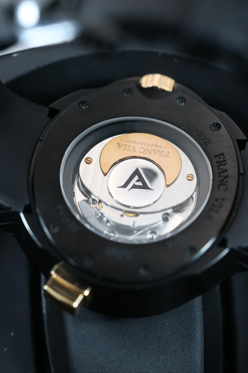 Часы Franc Vila  FVA35 SUPERSONICO 5-MINUTE REPEATER Black PVD  FVA35 SUPERSONICO