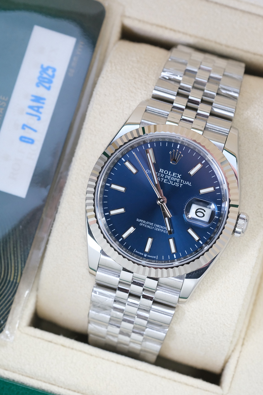 Часы Rolex  Datejust 36Mm Blue Dial  126234