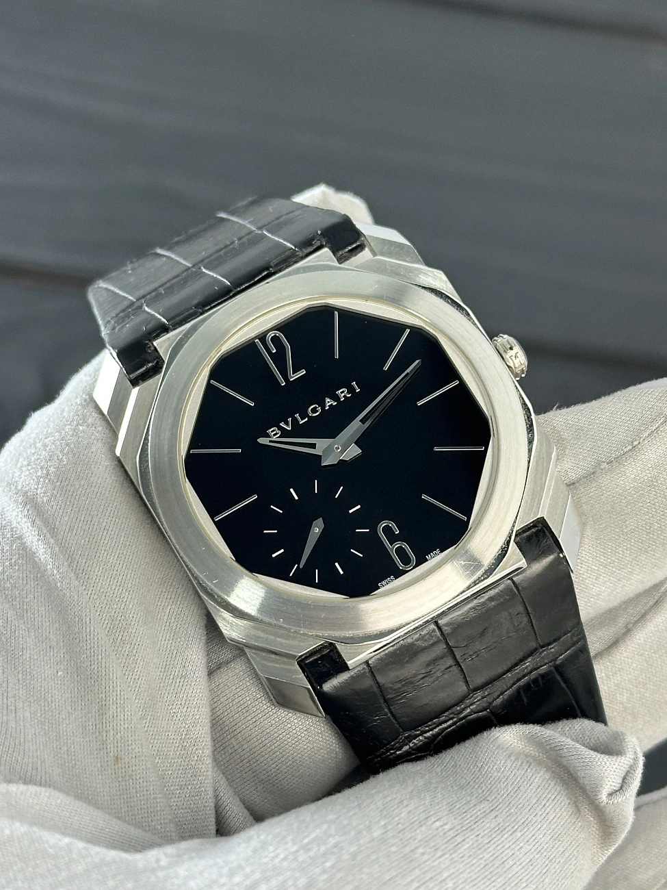 Часы Bvlgari  Platinum Octo Finissimo Extra Thin Watch 40Mm  102028