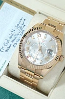 Часы Rolex  Sky-Dweller Rose Gold Sundust Roman Dial  326935