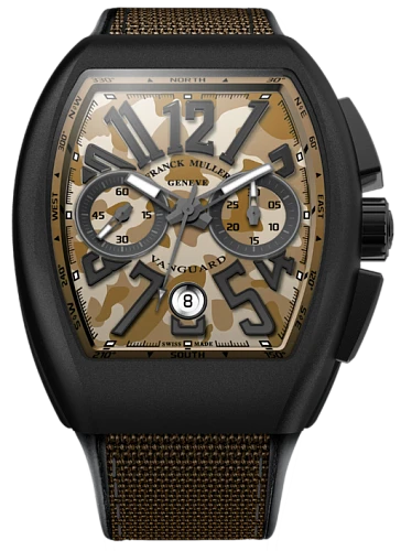 Заказать Franck Muller  Mens Collection Vanguard Camouflage  V 45 CC DT CAMOU Hacks