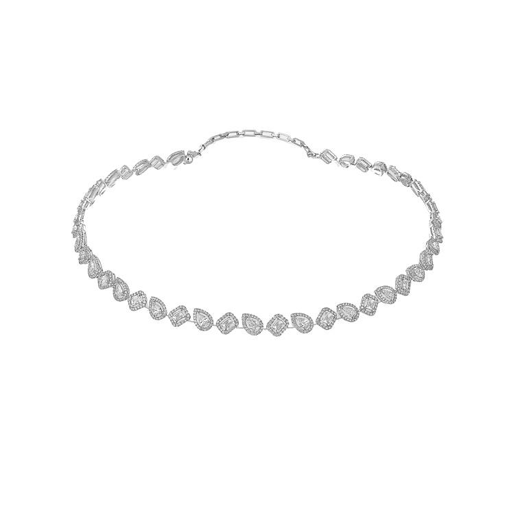 Украшение MESSIKA  Колье My Twin Skinny Rivière  My Twin Skinny rivière Necklace 7101 