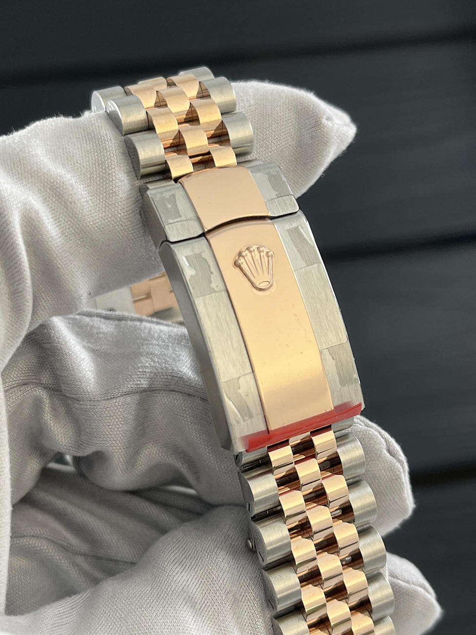 Часы Rolex  - Oyster Perpetual Datejust 36 Mm Everose Rolesor Diamonds  126281RBR