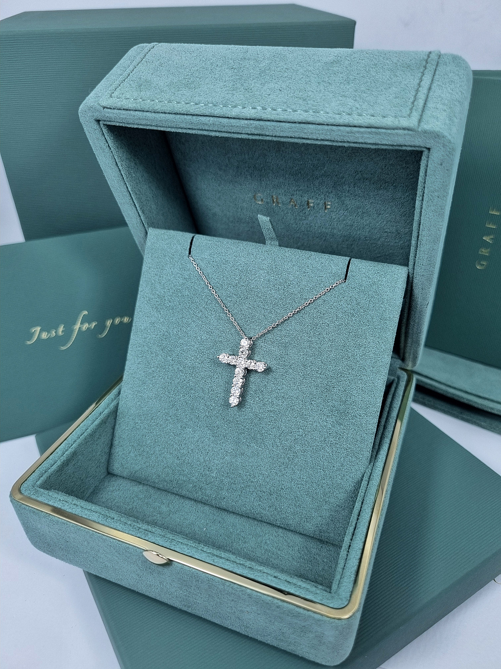 Украшение Graff  Cross Small Pendant  RGP007 