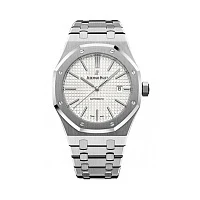Часы Audemars Piguet  Royal Oak 41Mm White Dial  15400ST.OO.1220ST.02