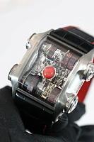 Часы CABESTAN  Kronoconcept Terra Luna Titanium Skeleton Vertical Tourbillon Piece Unique 1/1  Kronoconcept