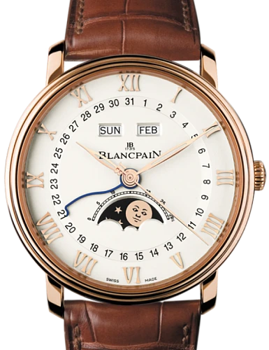 Заказать Blancpain  Villeret Quantieme Complet  6654 3642 55B
