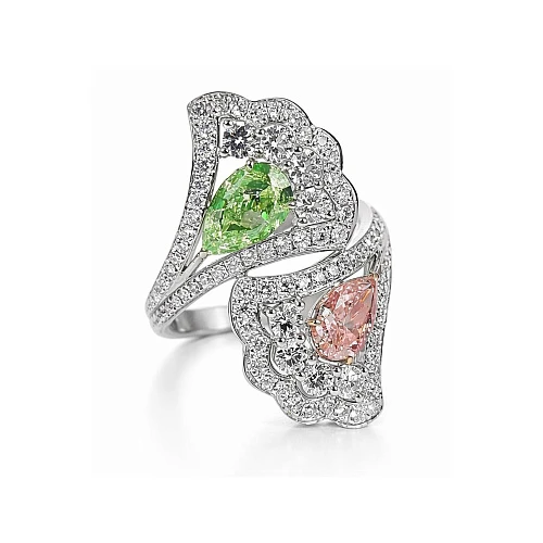 Украшение GIA  Кольцо с бриллиантами 1,01/0,70 ct.   