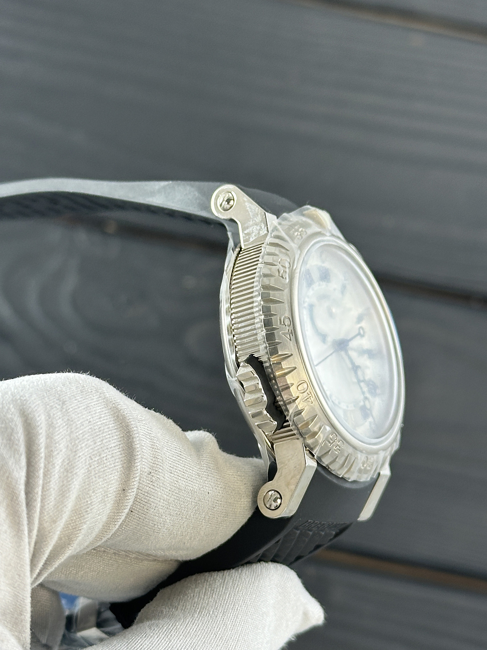 Часы Breguet  Marine Royale White Gold  5847BB/12/5ZV