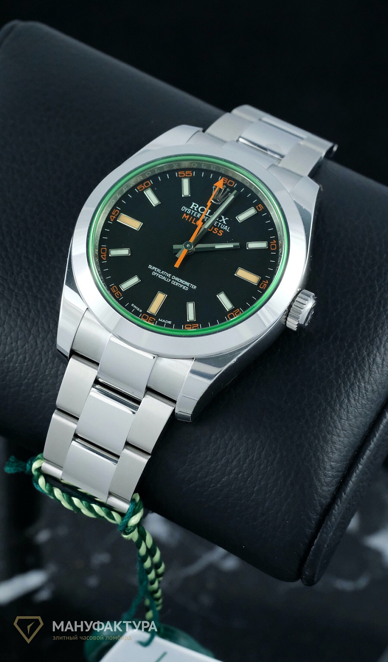 Часы Rolex  Milgauss Anniversary Model  116400GV