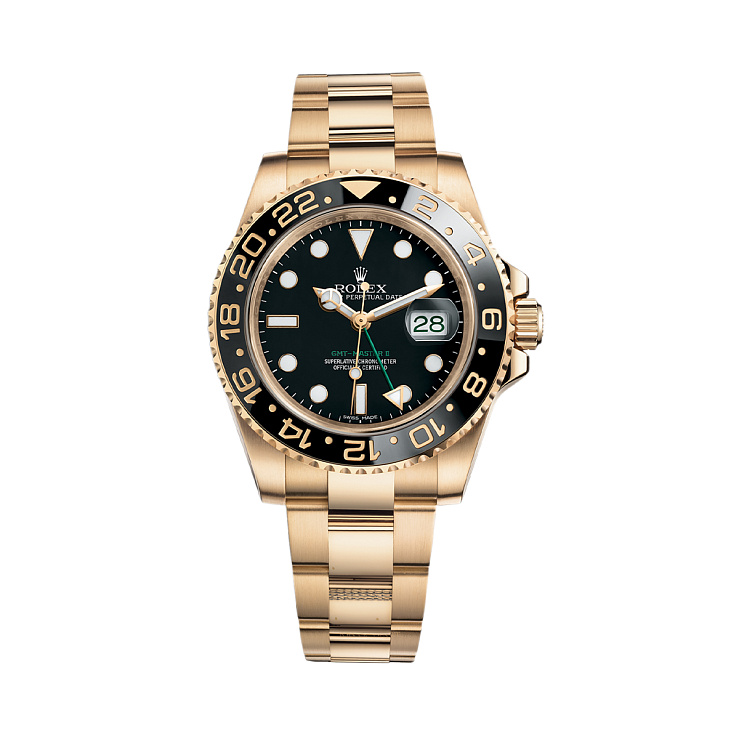 Часы Rolex  Gmt Master Yellow Gold  116718LN-0001
