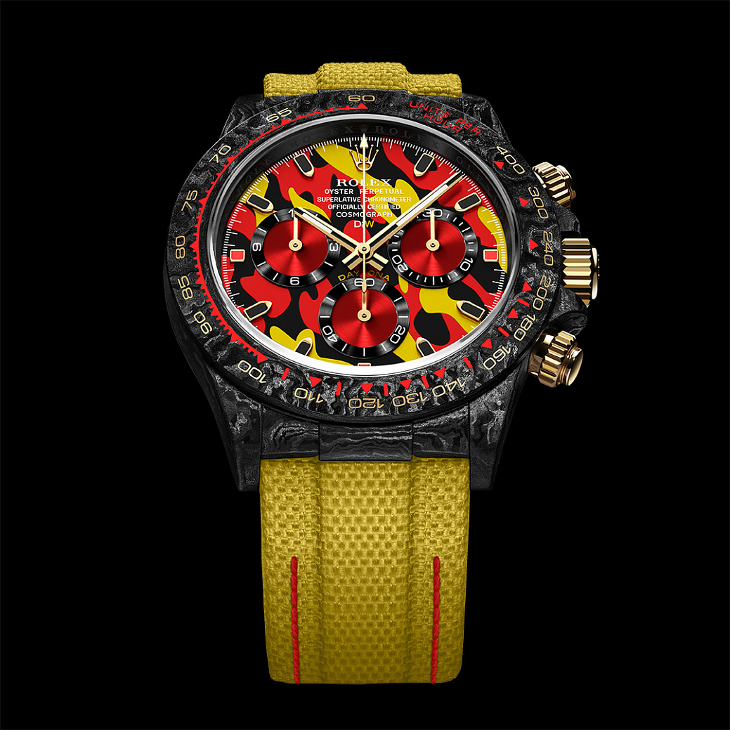 Rolex Daytona 41 Mm Military Yellow