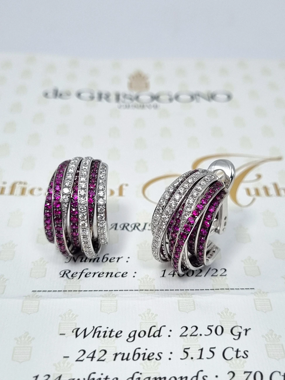 Украшение De Grisogono  Allegra 14002/22  14002/22 