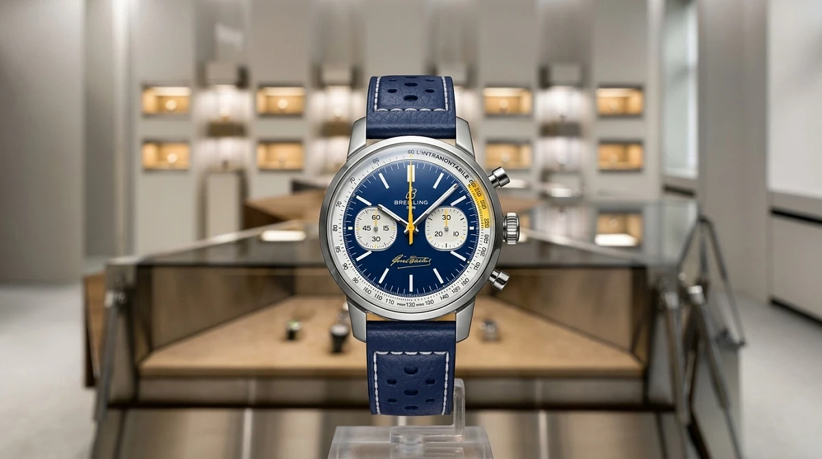 Обзор хронографа Breitling Top Time B01 Gino Bartali: спортивная классика и мануфактурный калибр