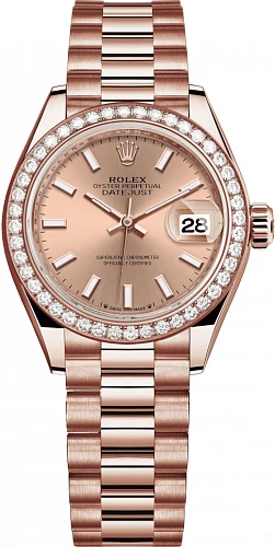 Заказать Rolex  Lady-Datejust Oyster Perpetual 28 Mm  m279135rbr-0025