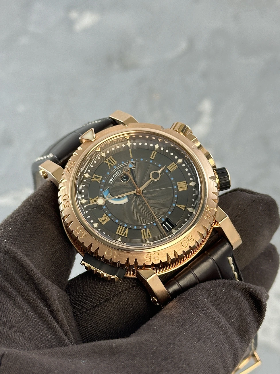 Часы Breguet  Marine Royale Rose Gold  5847BR/Z2/5ZV