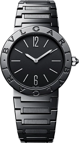 Заказать Bvlgari  Quartz Black Dial Ladies Watch Stainless  103557