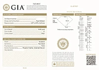 Украшение GIA  Кольцо С Бриллиантом 2,01 Ct. W To X/Vs1   