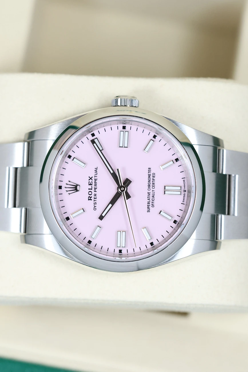 Часы Rolex  Oyster Perpetual 36mm Candy Pink Dial  126000-0008