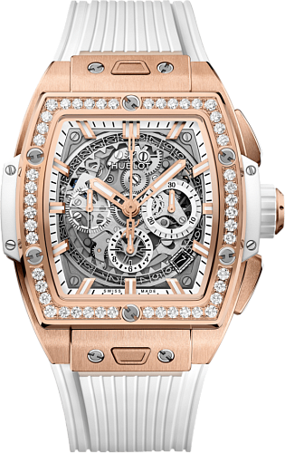 Заказать Hublot  Spirit Of Big Bang King Gold White Diamonds  642.OE.2010.RW.1204