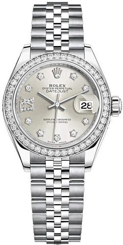 Заказать Rolex  Lady-Datejust 28 Oyster  m279384rbr-0021