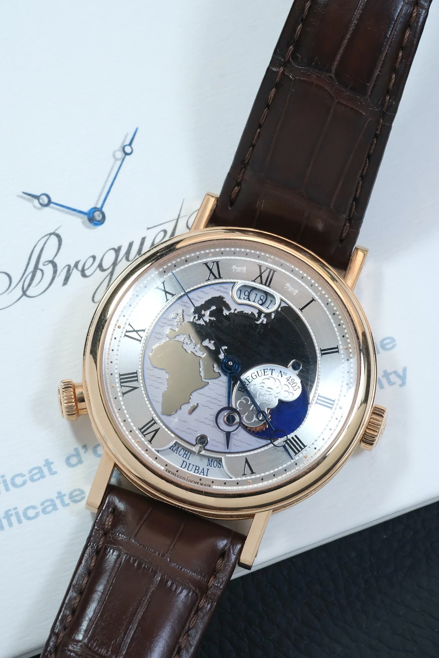 Часы Breguet  Classique Hora Mundi Rose Gold Europe  5717BR/EU/9ZU