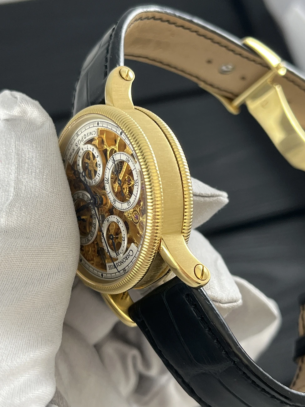 Часы Chronoswiss  Skeletonizing Opus Skeleton Chronograph   CH7521R