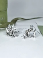Украшение Van Cleef &amp; Arpels  Lotus Earrings, Medium Model  VCARO96C00 