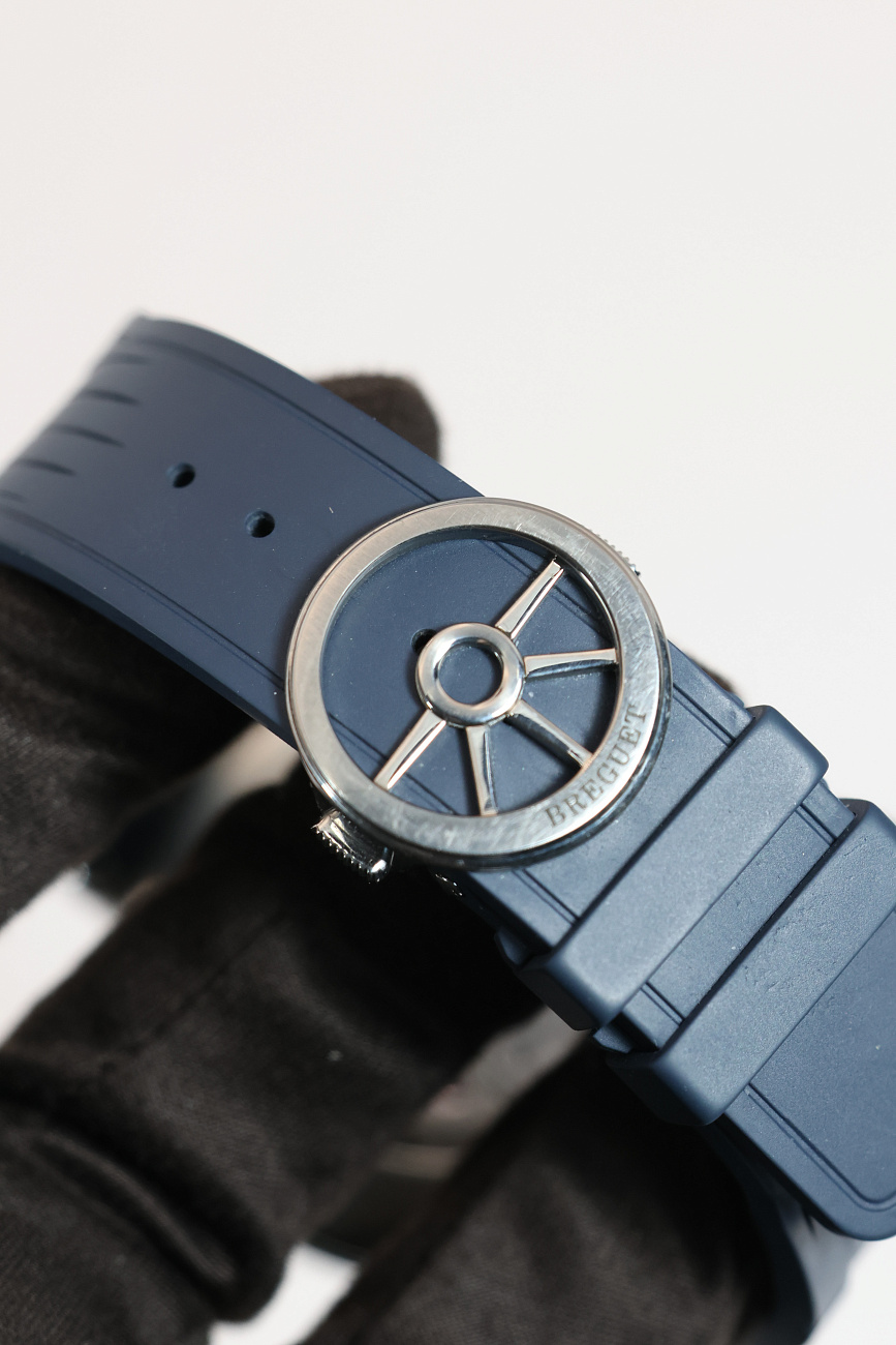 Часы Breguet  Marine Titanium Blue  5517TI/Y1/5ZU