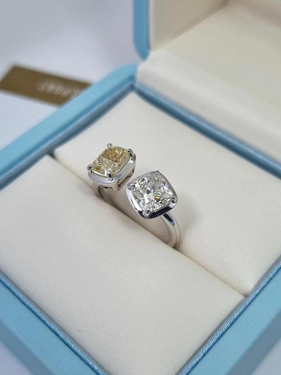 Украшение GIA  Кольцо с бриллиантами 1,50/1,52 ct.   