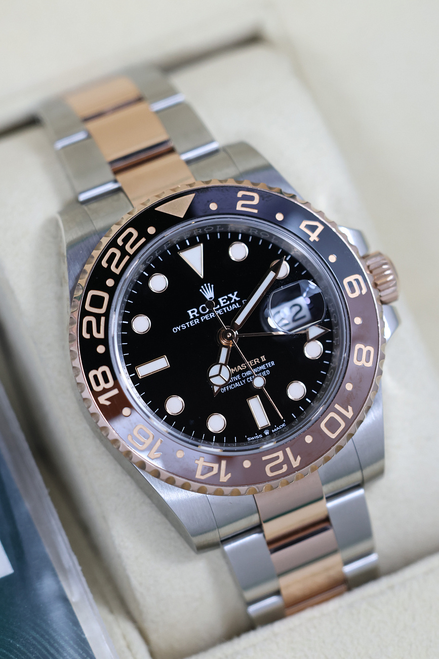 Часы Rolex  Gmt Master Rootbeer Two Tone  126711CHNR