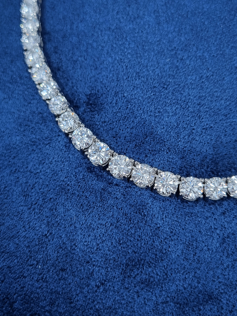 Украшение No Name  Колье с бриллиантами 35,66 ct.    